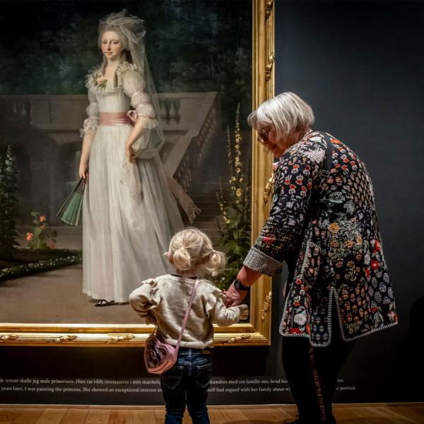 Fuglsang Kunstmuseum Jens Juel Under huden udstilling